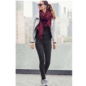 Athleta Black Ponte travel Pant